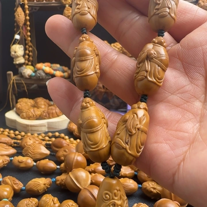 橄榄核手串/手链财神