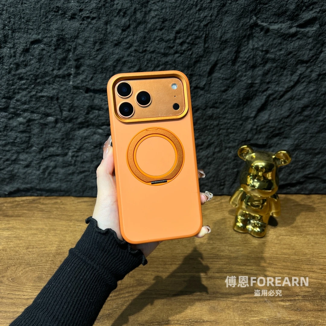 适用于苹果iPhone17promax手机壳支架17pro磁吸17保护套新款全包