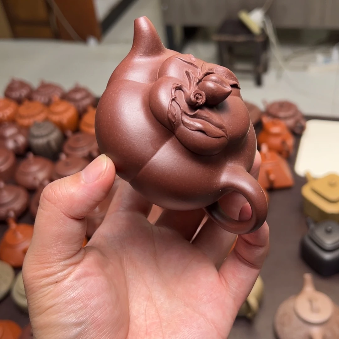 九***韵紫砂茶壶宜兴紫砂壶的制作