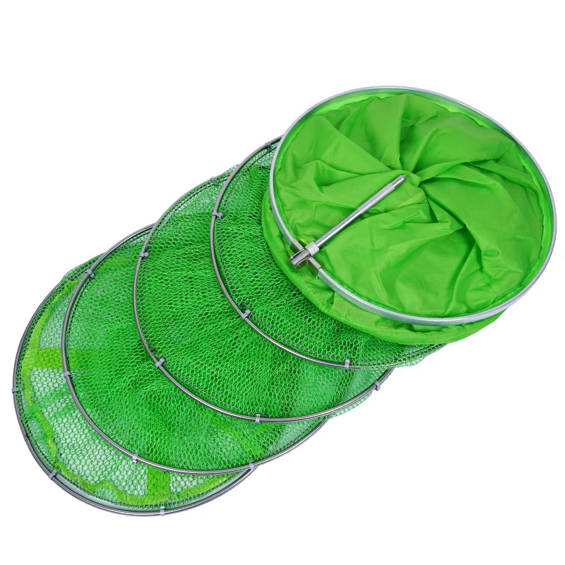 涂胶渔护双钢环渔户台钓鱼护加厚涂胶网兜竞技鱼户黑坑野钓装鱼袋