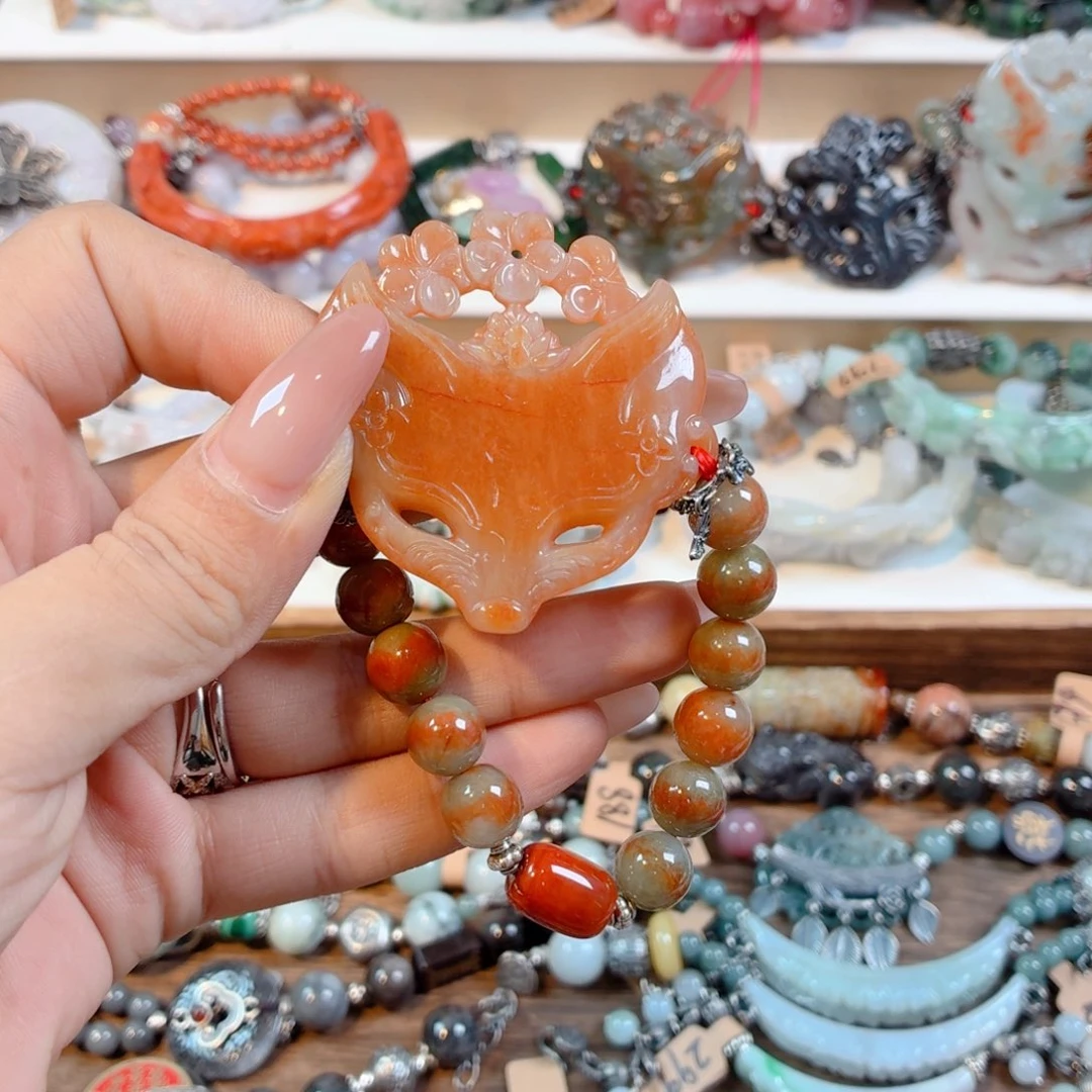 风***铃未镶嵌手链翡翠手串