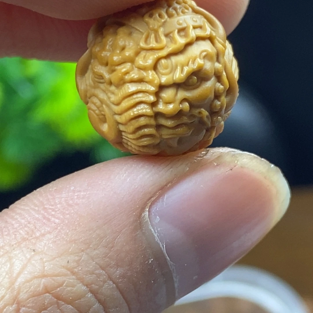 猴头核桃吊坠财象