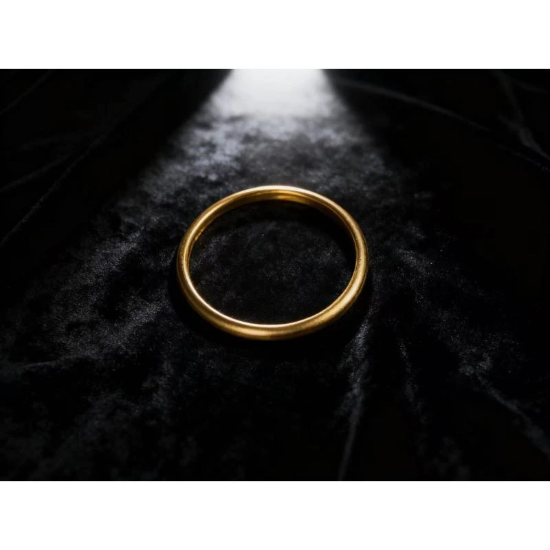 足银手镯 古法素圈磨砂轻奢高级感百搭手环简约素圈女