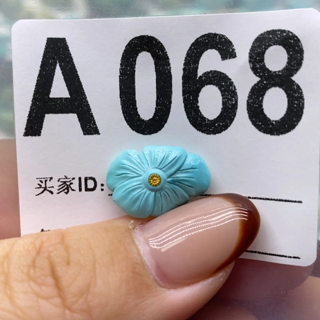 未镶嵌绿松石绿松石配饰定制