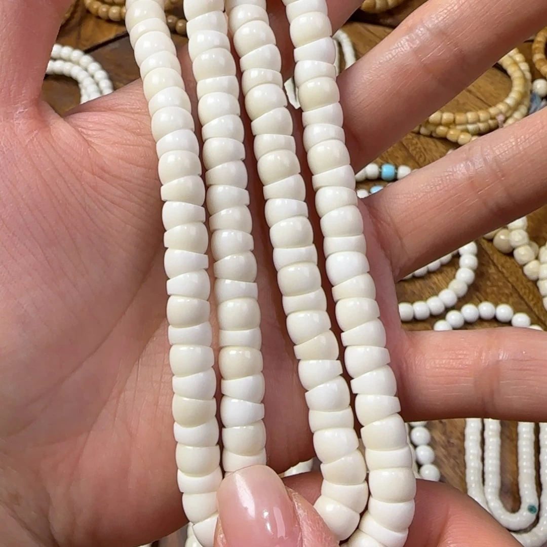 白玉菩提吊坠天****。8mm