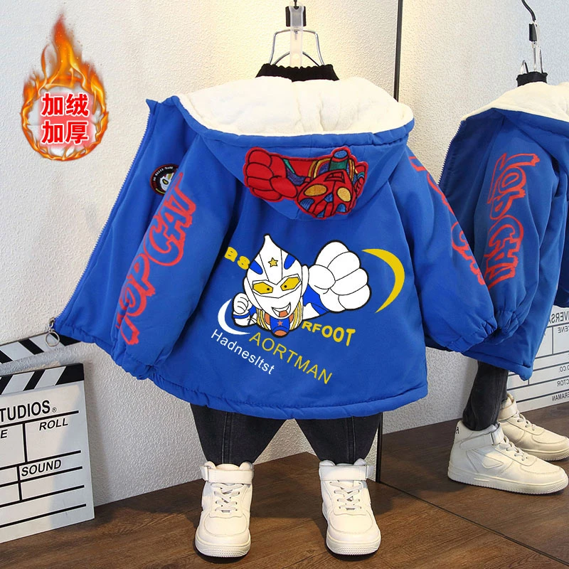 女童春秋外套中大童洋气连帽夹克开衫儿童秋冬加绒加厚夹克棒球服