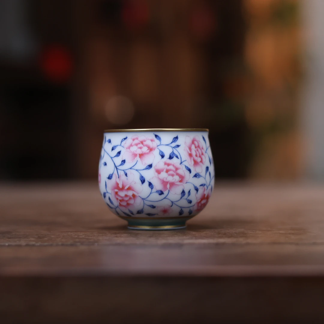【悦生活】天水碧-华隐堂-缠枝牡丹掌中宝-60ml(华隐S1181)