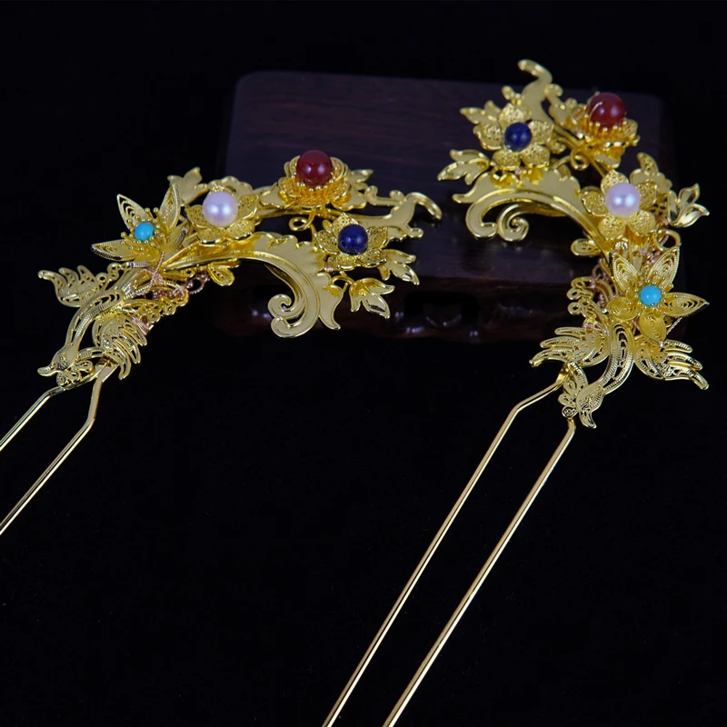 凤仪闺宝阁原创古风汉服发饰发冠首饰