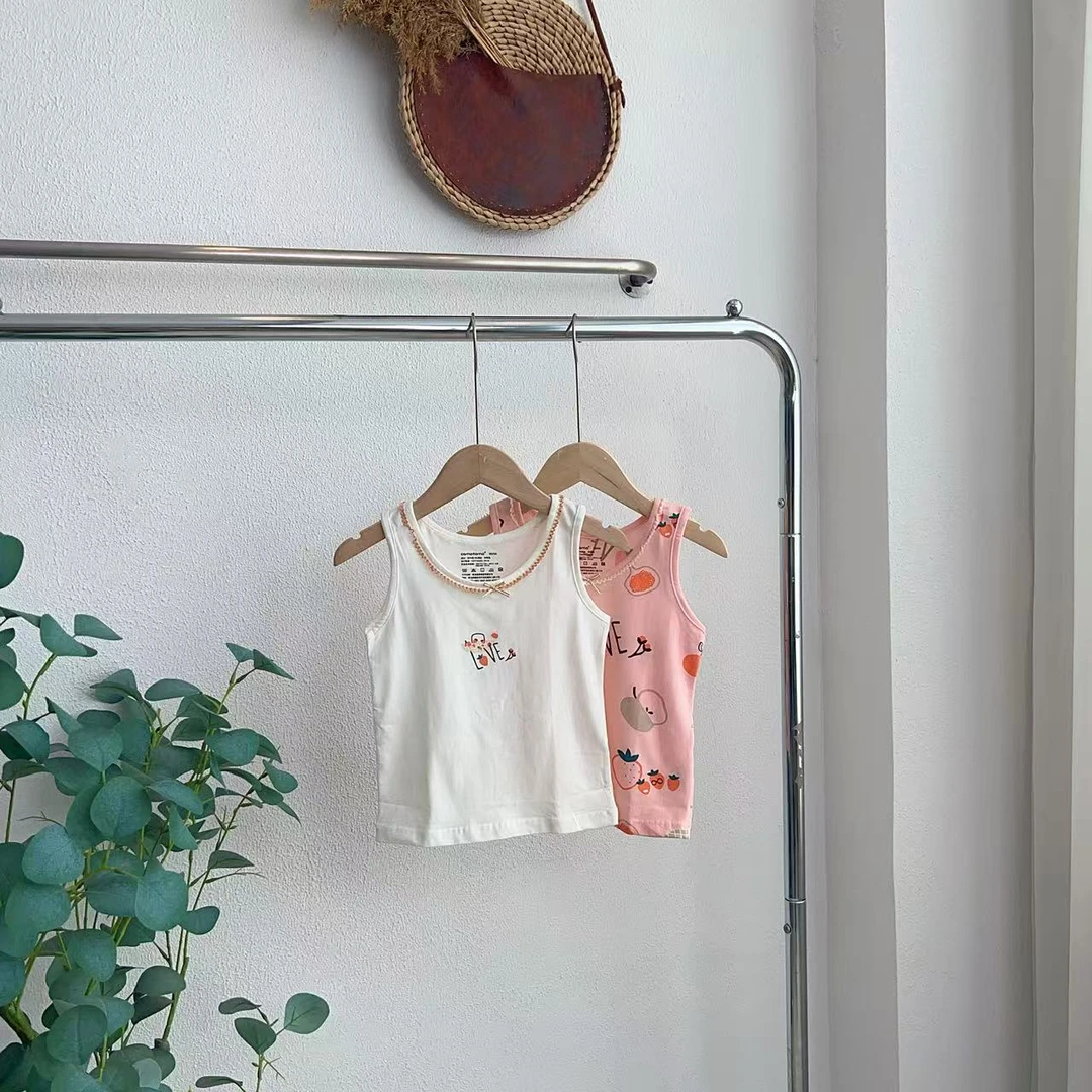 0901博牛奶白/珊瑚粉背心组合