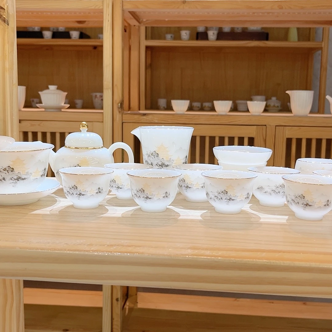 【御瓷斋】璞玉瓷套装