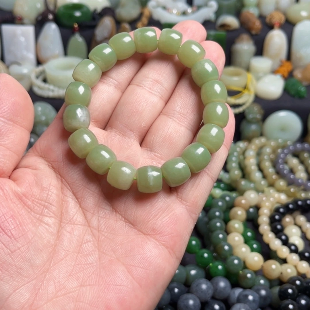 和田玉未镶嵌套链