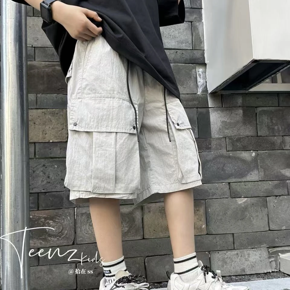 1588儿童速干工装短裤