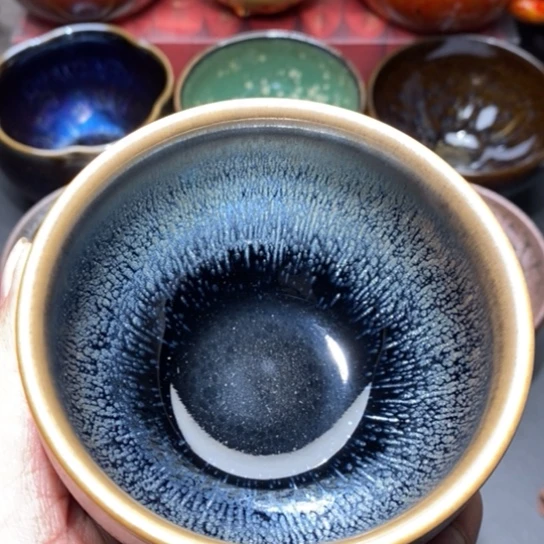 茶盏建盏主人杯茶壶盖碗品茗杯