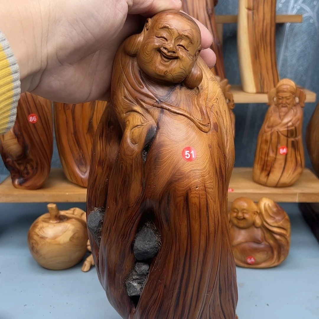 木罗*柏木摆件手把件