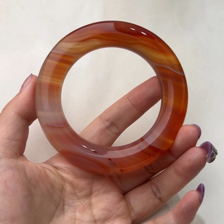 玛瑙/玉髓未镶嵌手镯59.60