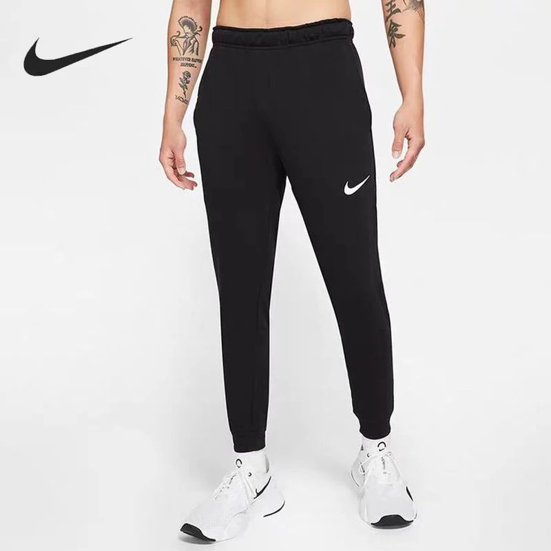 Nike耐克男裤针织裤DRI-FIT收口小脚训练健身透气运动裤CZ6380