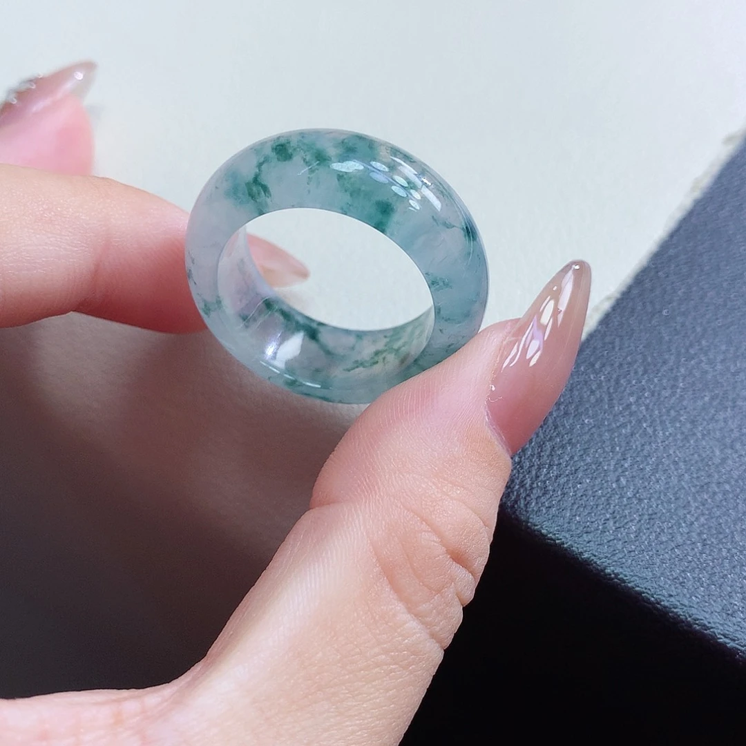 未镶嵌戒指翡翠22-23号