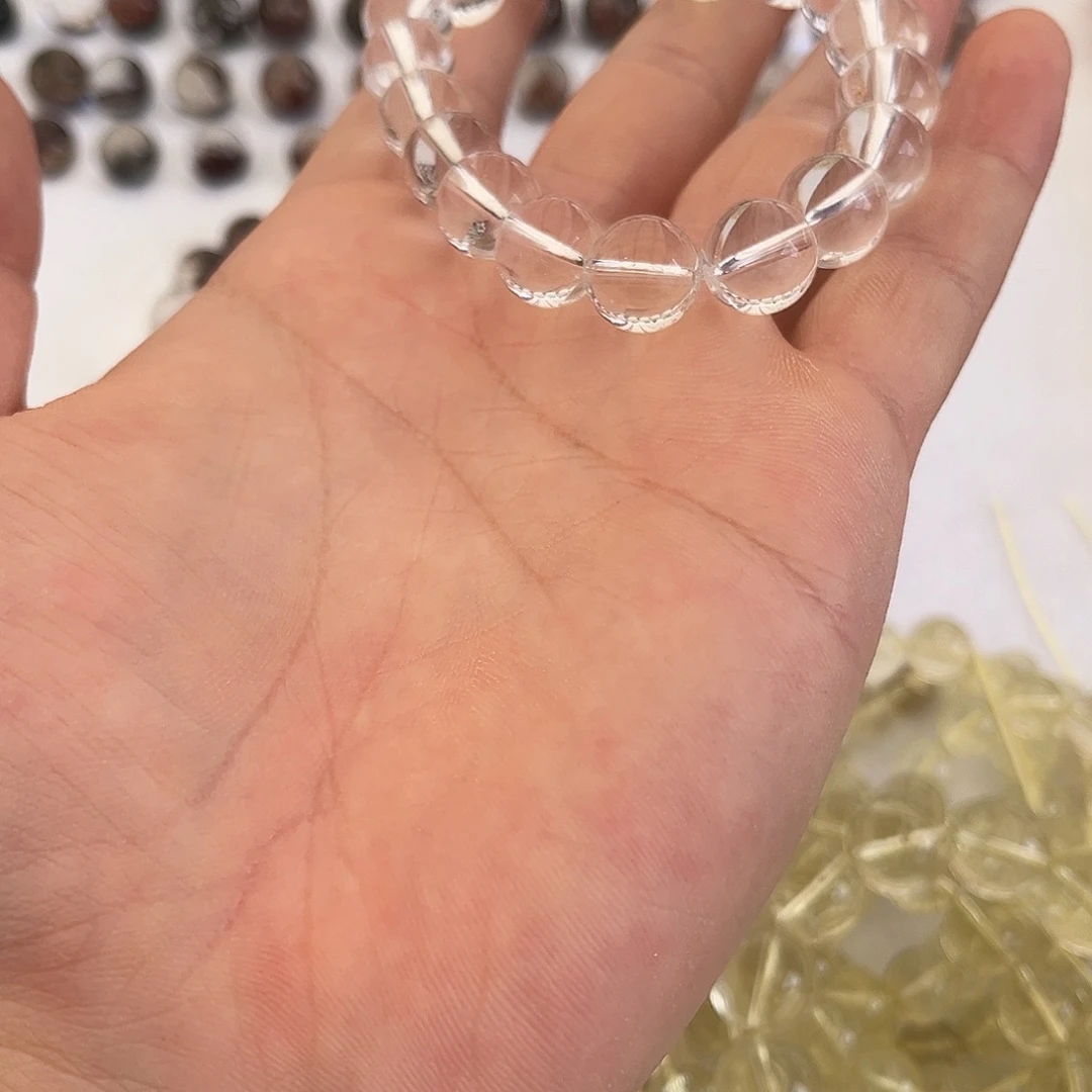 嗯****手串水晶未镶嵌天然水晶白水晶