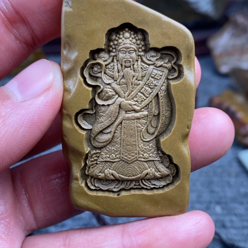 【闪购商品】原石雕刻手把件