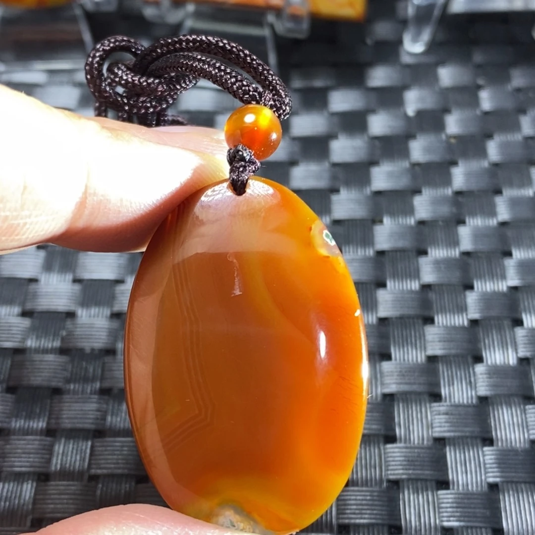 玛瑙/玉髓颈饰未镶嵌牛*虎
