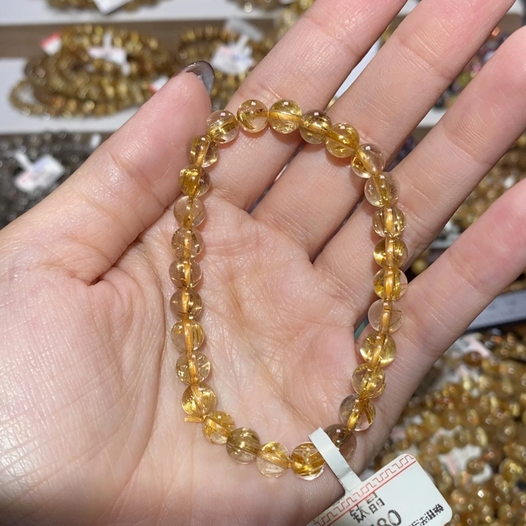 未镶嵌水晶手串手串