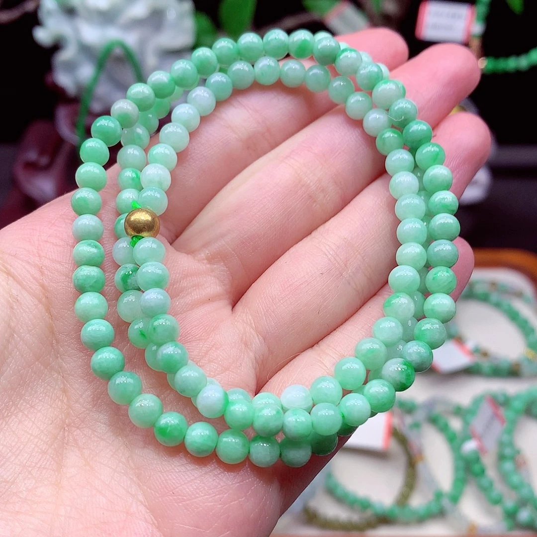 未镶嵌手链翡翠翡翠