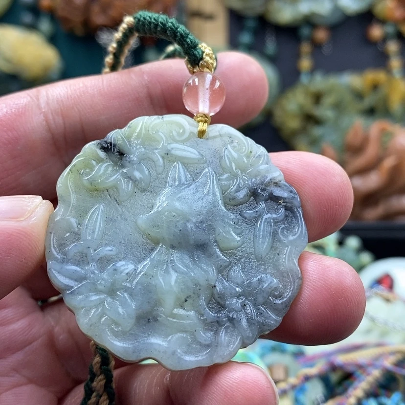 【闪购商品】未镶嵌岫玉吊坠