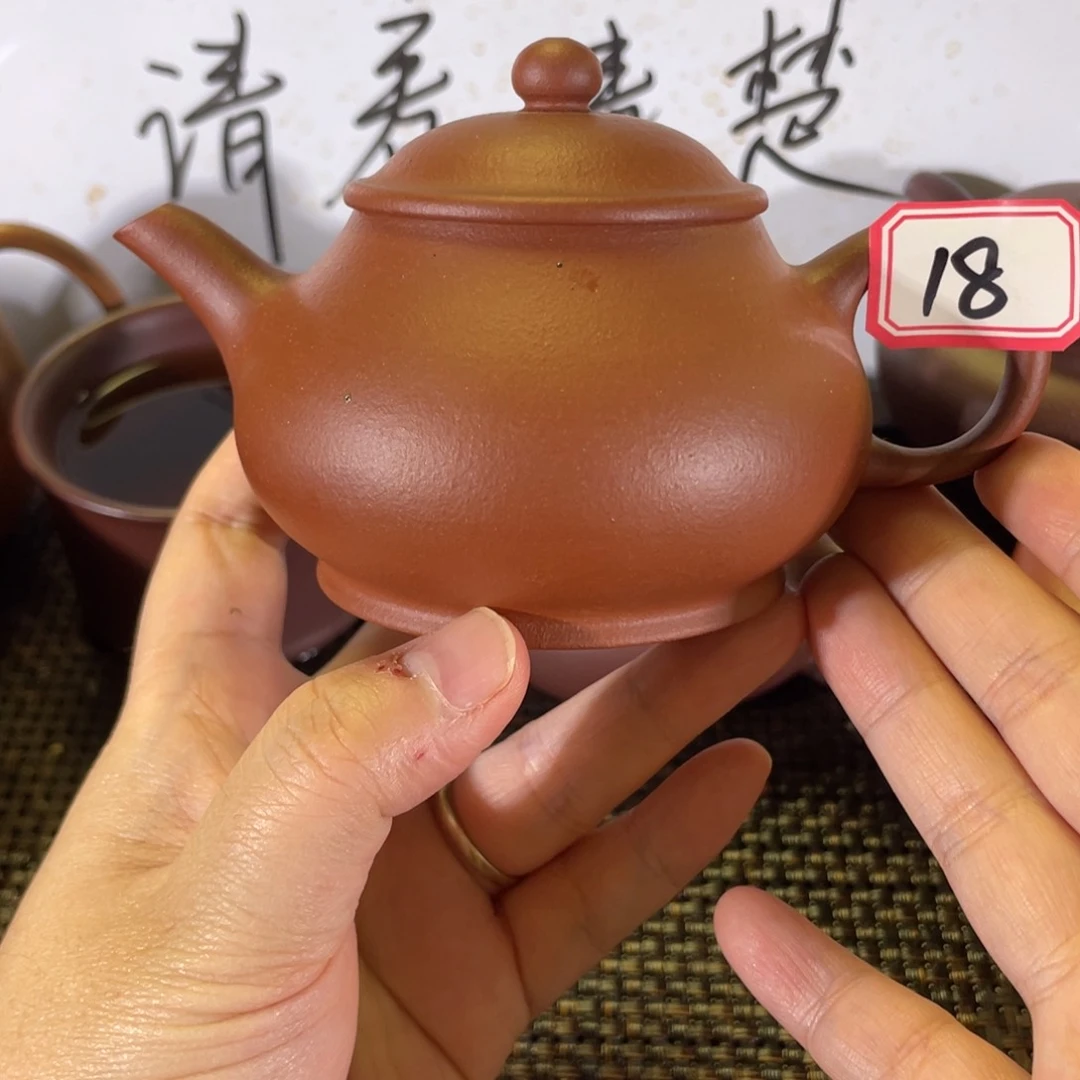 茶壶紫砂晓*潘壶薄胎