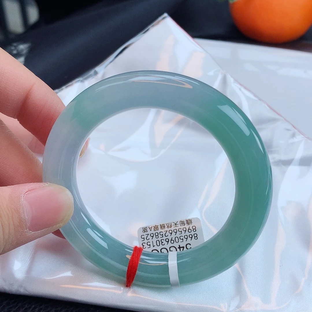 翡翠手镯未镶嵌天然缅甸翡翠A货手镯