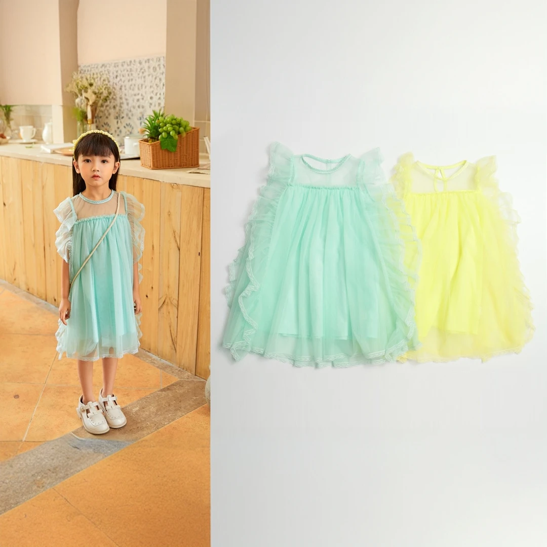 女小童背心网纱连衣裙4243013030