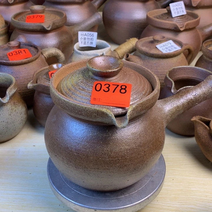 不***。云南手工柴烧烤茶罐1000毫升