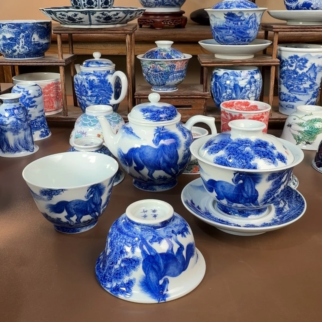 景德镇陶瓷手工手绘