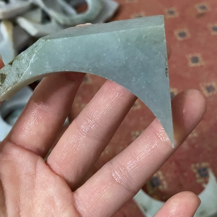 翡翠裸石翡翠边角料