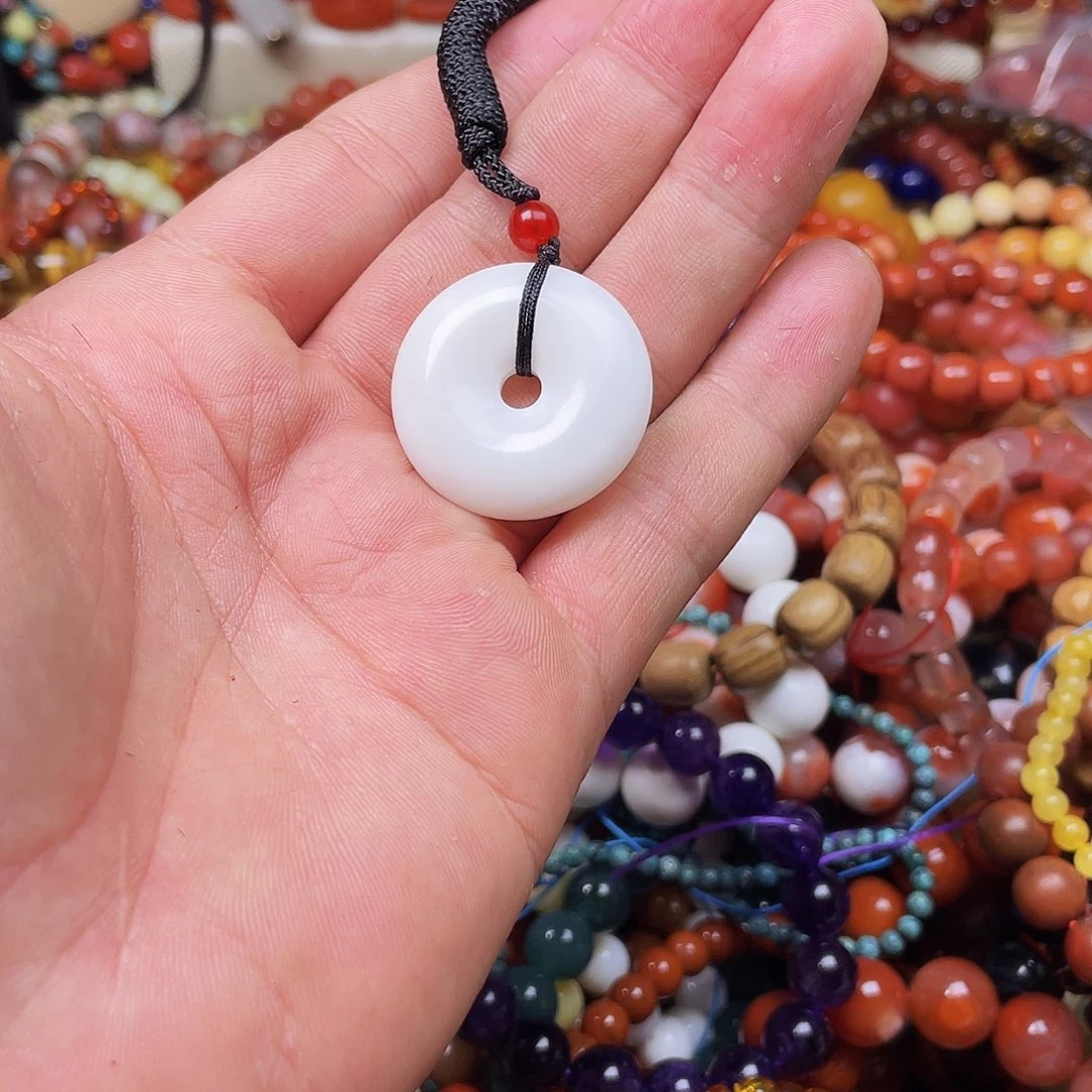 玛瑙/玉髓颈饰未镶嵌男****字45416