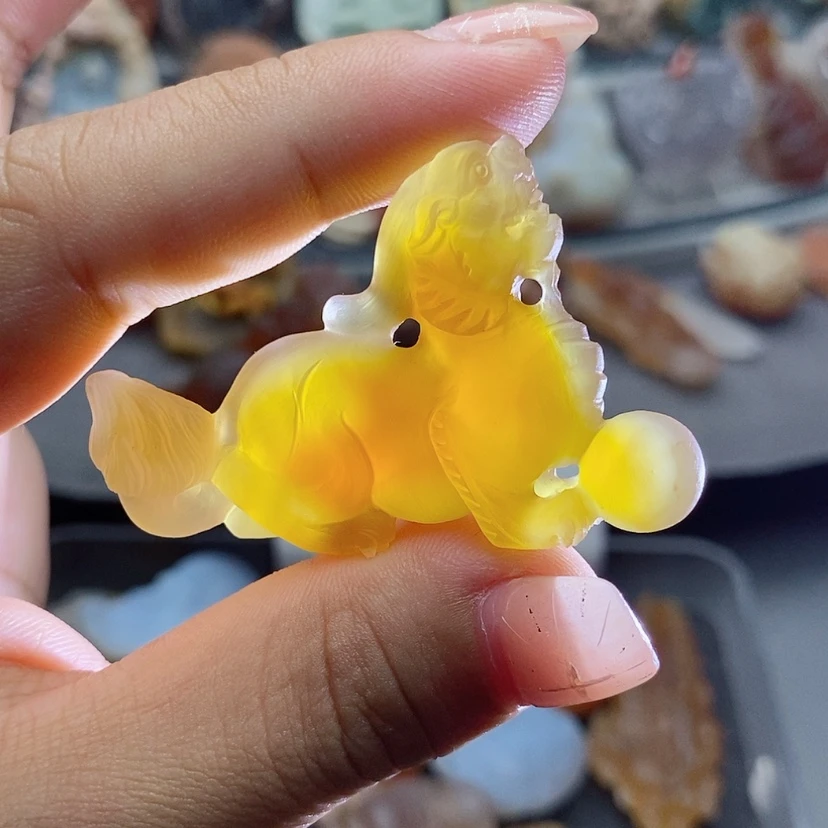 【闪购商品】未镶嵌吊坠定制玛瑙