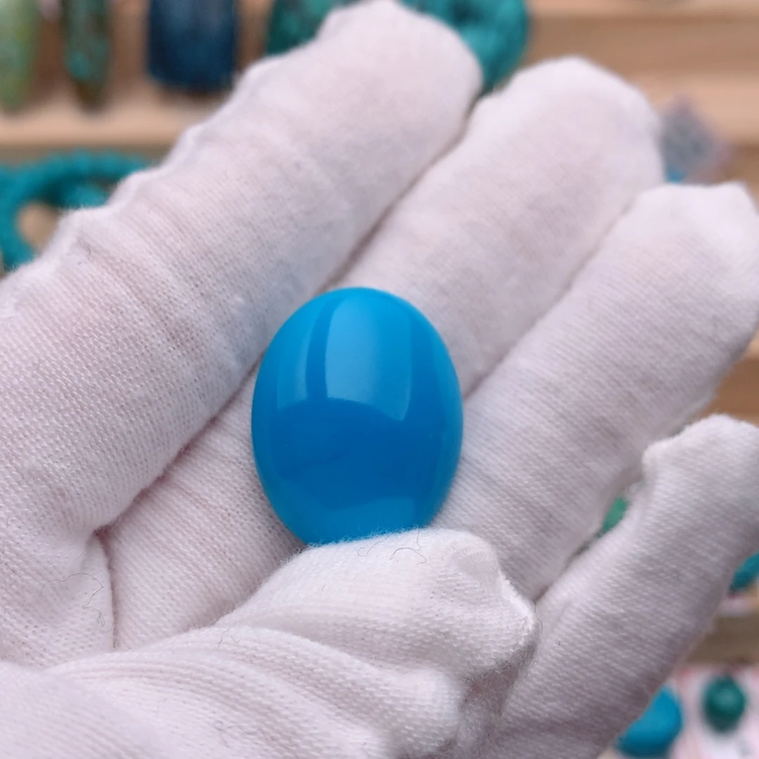 未镶嵌绿松石戒面