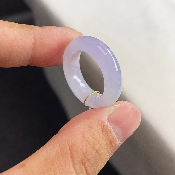 翡翠未镶嵌戒指13号