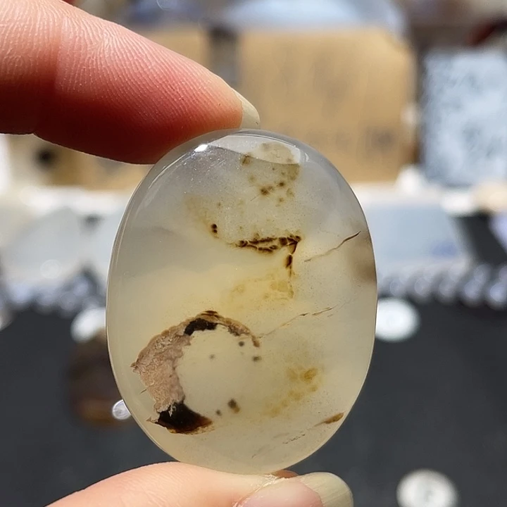 玛瑙/玉髓未镶嵌吊坠(不含链)