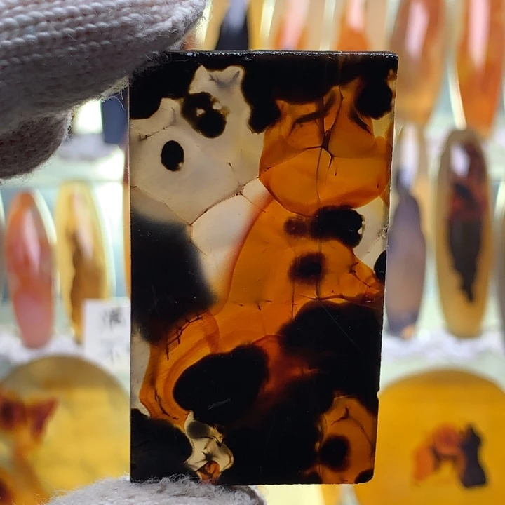 未镶嵌玛瑙/玉髓珠宝半成品134
