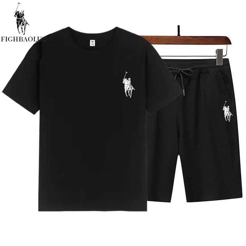 8229 夏季冰丝运动套装男速干网眼透气薄款休闲男女跑步健身短裤