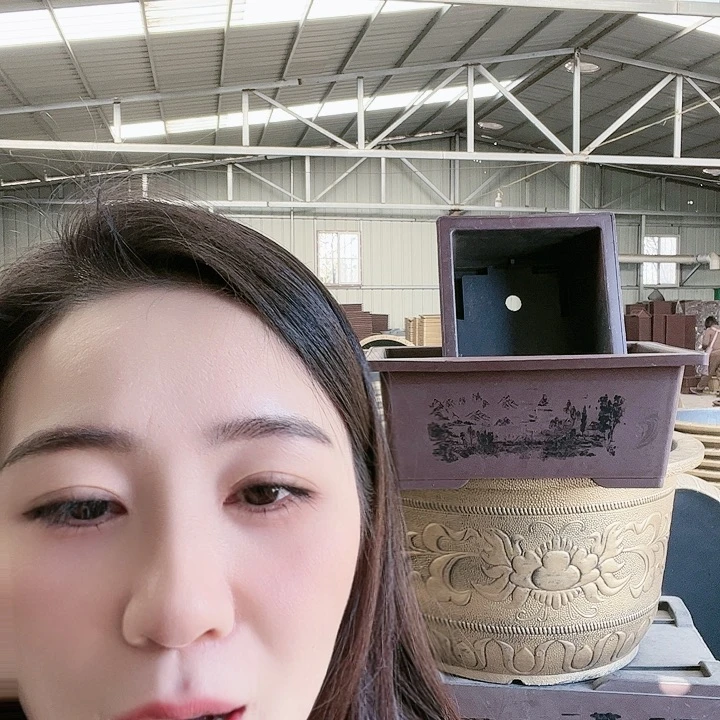 盆景盆50口径花盆三个