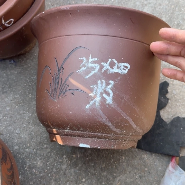 紫砂花盆特价清仓