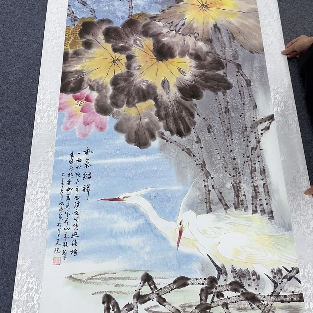 国画作品小姐姐放漏…