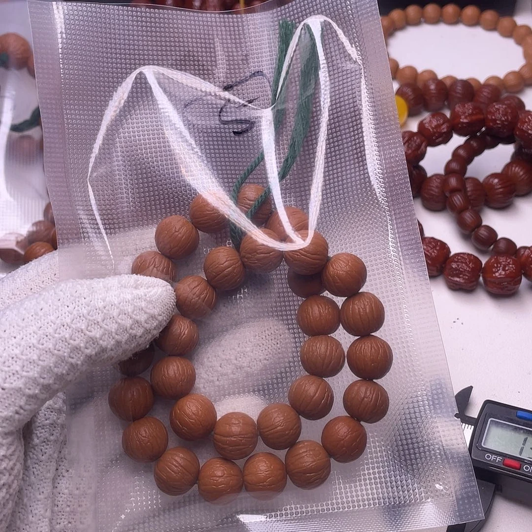 猴头核桃吊坠聚宝盆微色差