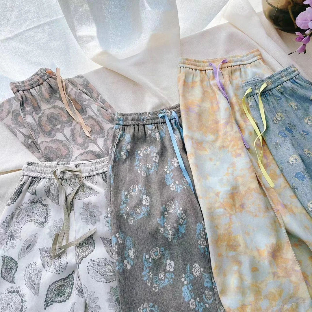 【喜儿定制】X夏季新款百搭时尚长裤汉服休闲中大童夏季中式儿童