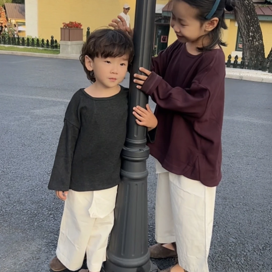 宽松休闲男女宝同款休闲宽松可爱韩范儿防蚊裤