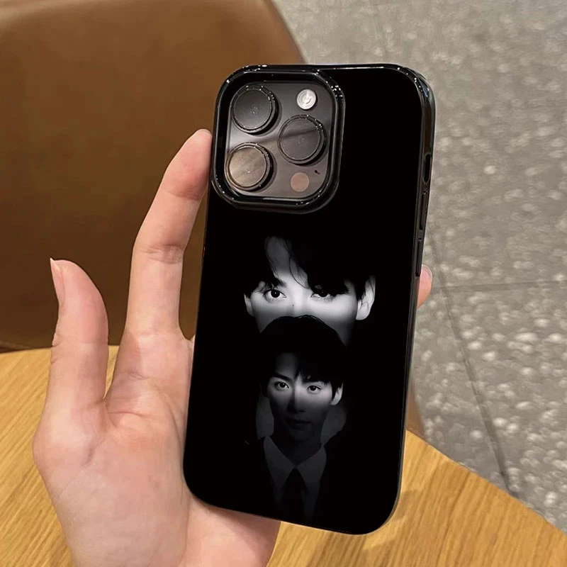 双人眼神适用iPhone15/16promax手机壳12苹果14创意8p果冻壳软壳x