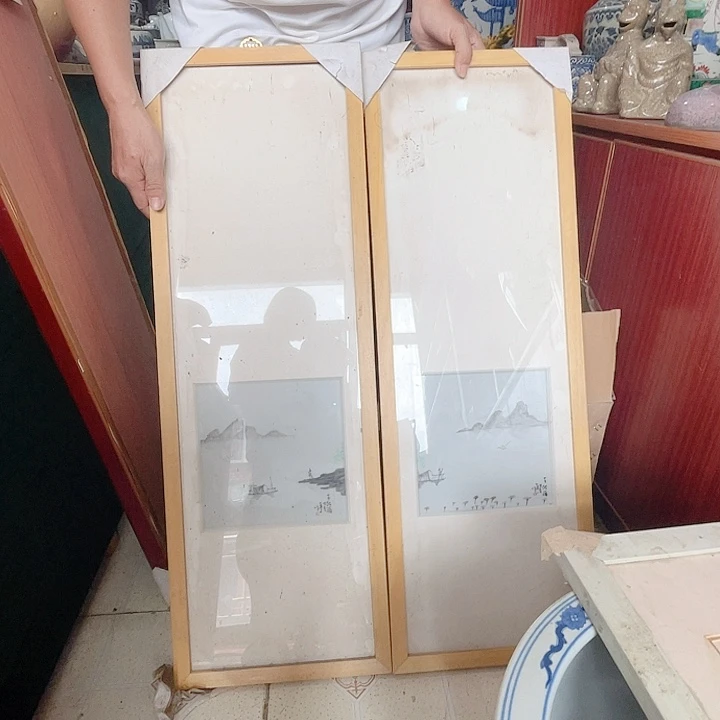 白***生瓷片景德镇现代工艺品