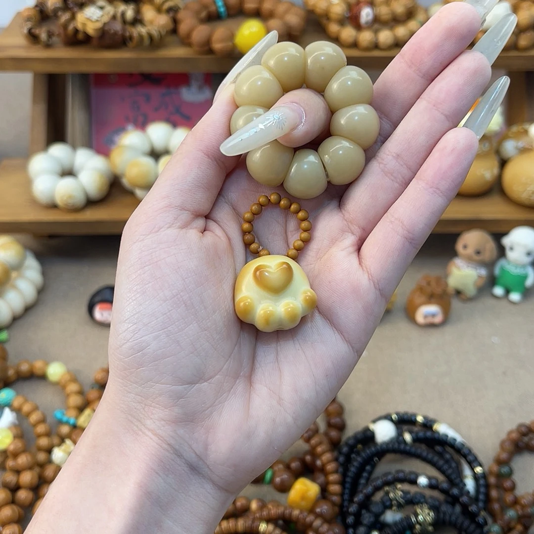 家****菩提根/象牙果吊坠菩提根手捻