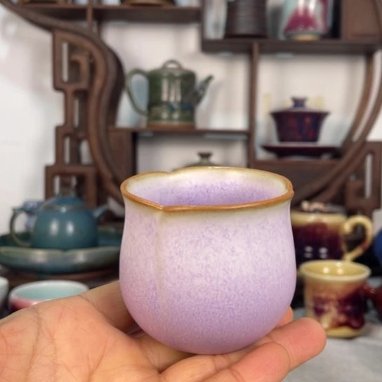 神够钧瓷茶器神垕钧瓷茶杯